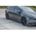 Накладки сплиттеры на пороги на Volkswagen Passat B8 R-Line